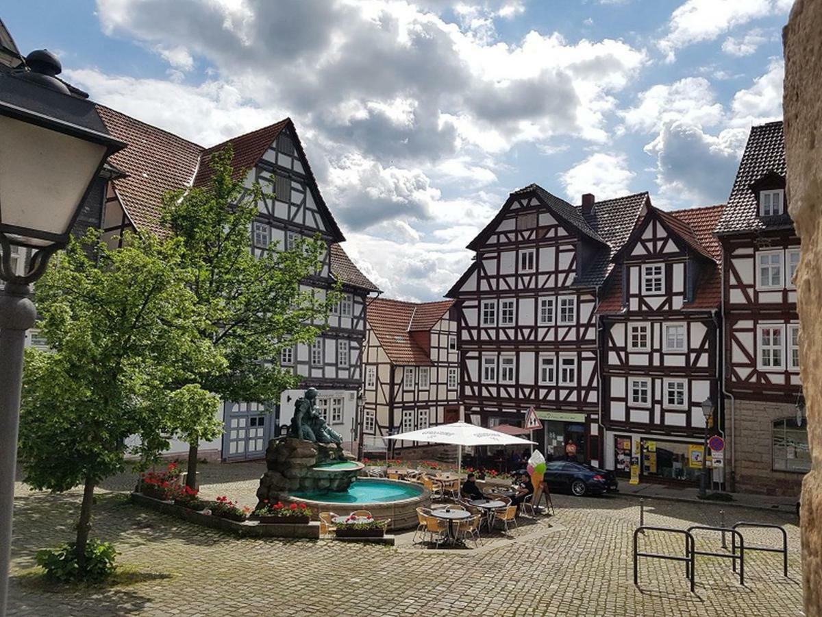 Ferienwohnung Historischer Marktplatz Spangenberg Esterno foto